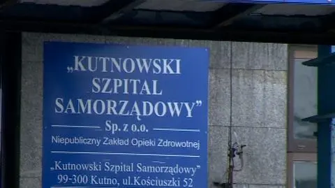 TVN24: ordynator pediatrii w Kutnie straciła stanowisko