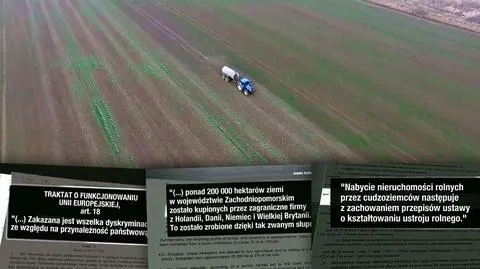 PiS chce zamrozić możliwość sprzedaży polskiej ziemi