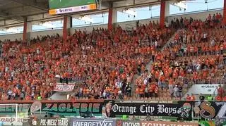 Wojewoda zamknął jedną z trybun na stadionie Zagłębia Lubin 