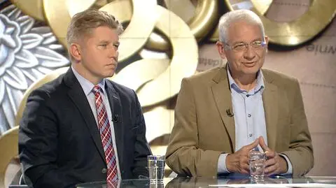 Prof. Marcin Matczak i Ludwik Dorn w "Faktach po Faktach"