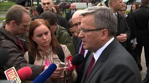 Bronisław Komorowski: To nasze zadanie, aby pamiętać o honorze polskich lotników 