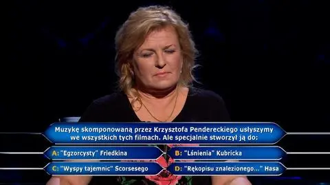 "Milionerzy": Krzysztof Penderecki specjalnie skomponował muzykę do… Pytanie i odpowiedź