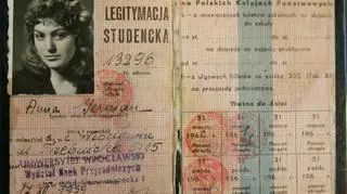 Legitymacja studencka Anny German