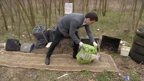 Hiszpan codziennie sprząta Poznań i rzuca wyzwanie prezydentowi