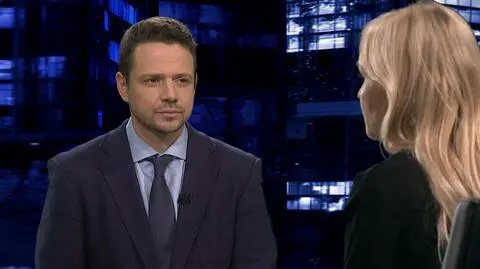 Morawiecki "jak syntezator mowy". Trzaskowski w Kropce nad i