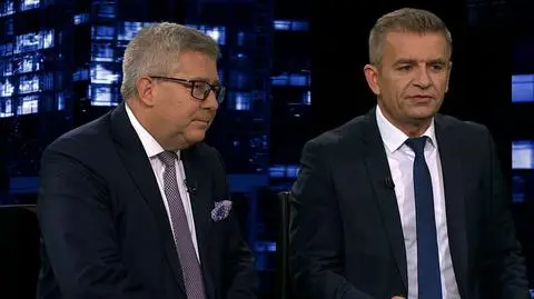 Ryszard Czarnecki i Bartosz Arłukowicz w "Kropce nad i"