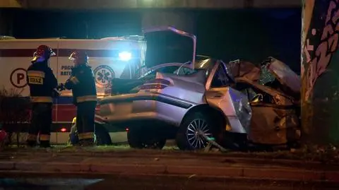 Wrocław. Nocny wypadek, nie żyje 36-letni Algierczyk