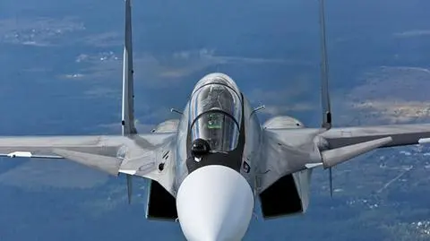Dwa myśliwce Su-30 przeleciały przez przestrzeń powietrzną Autonomicznej Republiki Krymu
