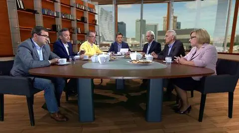 Politycy w programie "Kawa na ławę"  