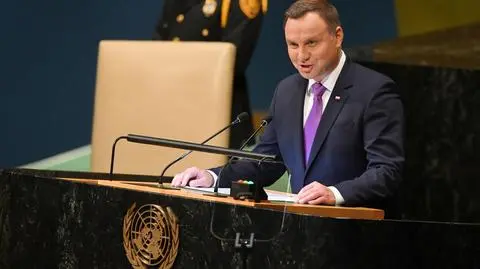 Prezydent Duda w ONZ o suwerennej równość państw i misjach pokojowych