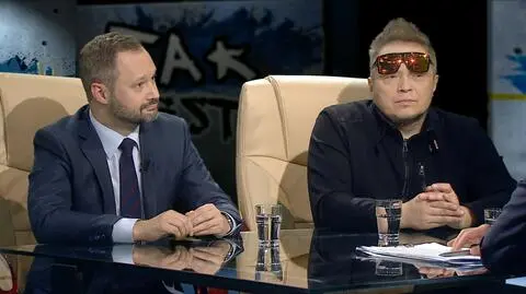 Muniek Staszczyk i Tomasz Makowski w Tak Jest 