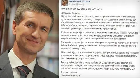 Publiczne wyznanie miłości burmistrza do swojej asystentki