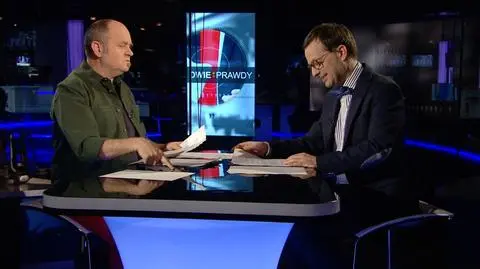 Roman Kurkiewicz i Jan Wróbel w programie "Dwie prawdy"