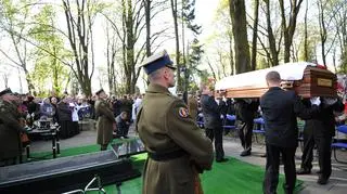 W uroczystościach pogrzebowych "Łupaszki" udział wziął m