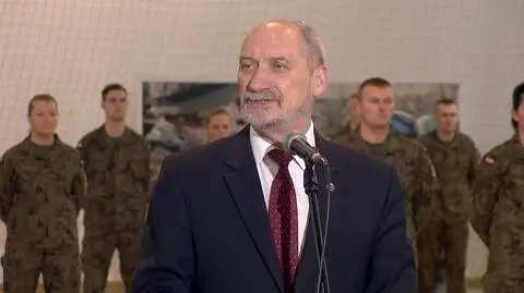 Minister Macierewicz na szkoleniu z samooobrony