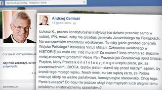 "Gdzie grzebać generała Wojska Polskiego?" - pyta Celiński