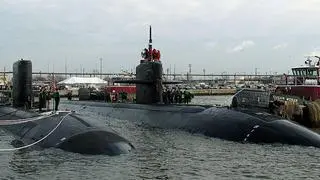USS Jacksonville to łodź podwodna o napędzie atomowym 
