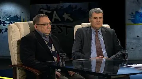 Piotr Gadzinowski i Piotr Strzembosz w Tak Jest