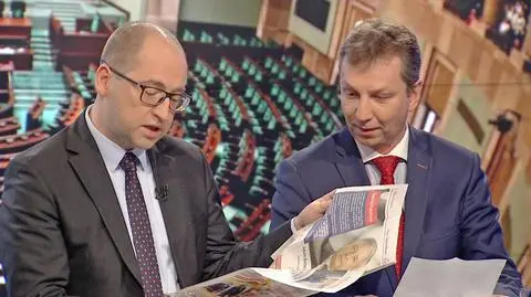 Andrzej Halicki i Adam Bielan w "Faktach po Faktach"