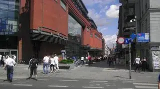 Przejście dla pieszych przy Starym Browarze