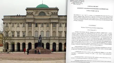 PAN: apel o poszanowanie praw przy realizacji celów politycznych