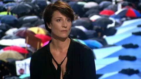 Maja Ostaszewska była gościem "Faktów po Faktach" 