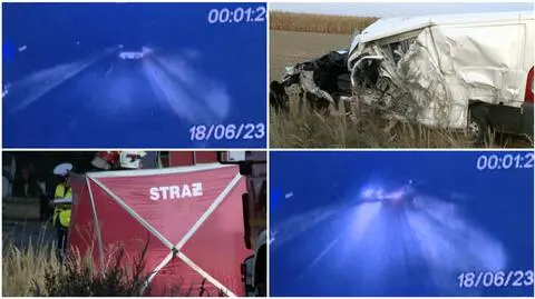 Korytnica: Zjechał na przeciwny pas, zahaczył o dwa auta