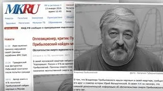 Nie żyje Władimir Pribyłowski 