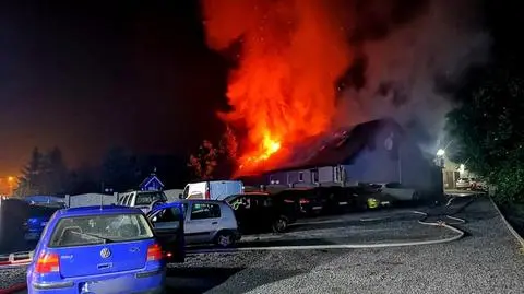 Liszkowo: Pożar domu wielorodzinnego