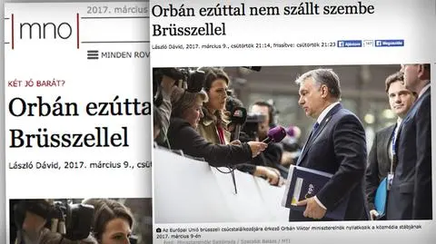 Przyjaźń polsko-węgierska została wystawiona na próbę. Materiał TVN24 "Polska i Świat" z 10 marca  