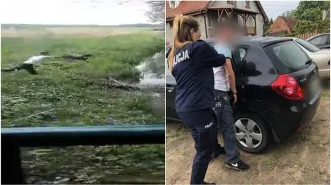 Na filmie widać, jak mężczyzna rzuca psem w stronę wody