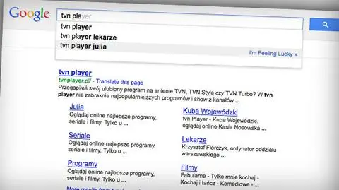 Czego najczęściej szukano w Google? W Polsce w czołówce TVN player