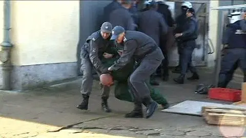 Bunt więźniów (na niby)