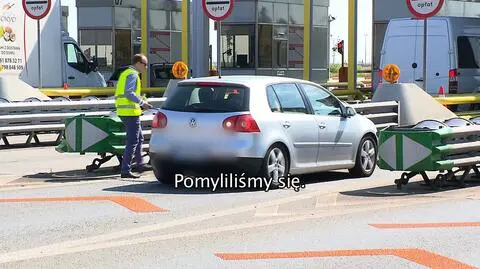 Miały być krótsze kolejki przy bramkach. Jest zamieszanie i nerwy kierowców