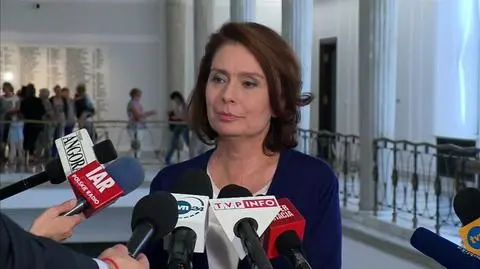 Kidawa-Błońska zajmie miejsce Grasia. Nie chce być wicemarszałkiem