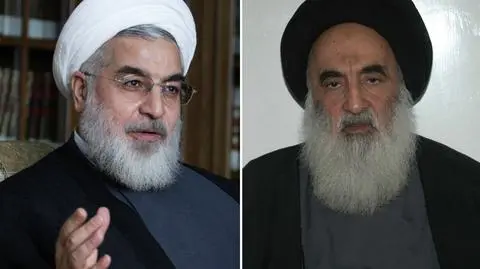 Iracki duchowny Ali Sistani spotykał się z prezydentem Iranu