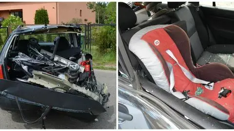W Uniemyślu lokomotywa wjechała w auto