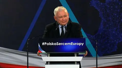 Kaczyński mówił w swoim wystąpieniu między innymi o polskich wartościach