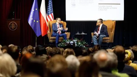 Premier w USA mówił o sędziach i praworządności w Polsce
