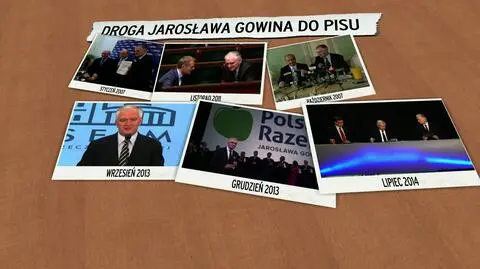 Polityczne ścieżki Jarosława Gowina
