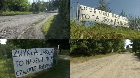 Mieszkańcy Górzykowa walczą o remont drogi