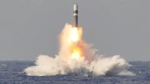 Test pocisku balistycznego Trident II