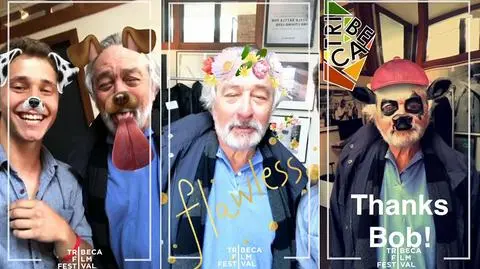 Robert De Niro uczy się Snapchata