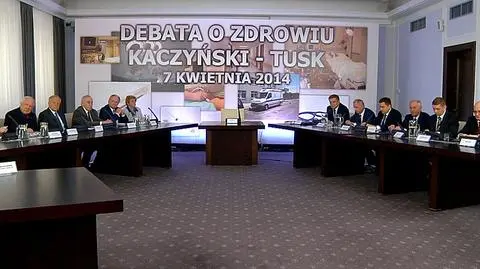 Debata o zdrowiu bez premiera. Szef PiS oskarża o tchórzostwo i wychodzi