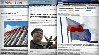 Rosyjska prasa o ewentualnym przystąpieniu Polski do programu Nuclear Sharing