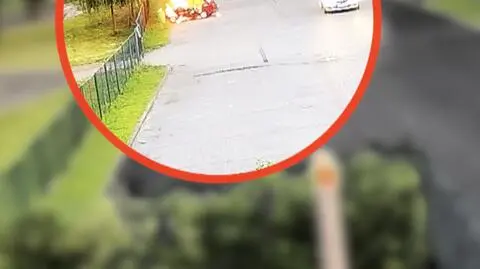 Pił w maluchu, potem go podpalił
