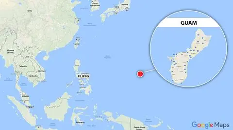 Guam leży w zachodniej części Oceanu Spokojnego