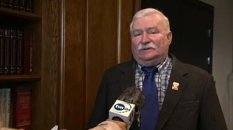 Wałęsa: To wszystko skończy się wojną domową