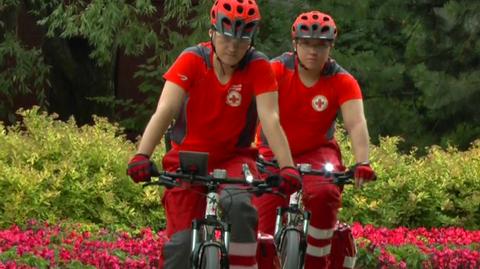 W Olsztynie stworzyli rowerowe pogotowie ratunkowe