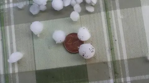 Opady gradu w Rzymie